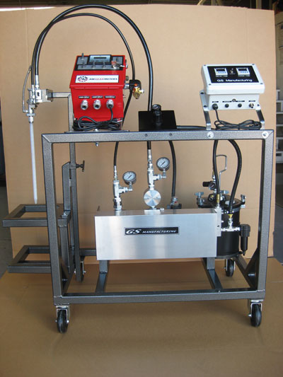 Variable Ratio Epoxy Resin Meter/Mix Dispensing System