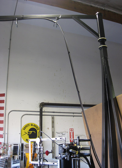 Adjustable 8 to 12 foot height for boom